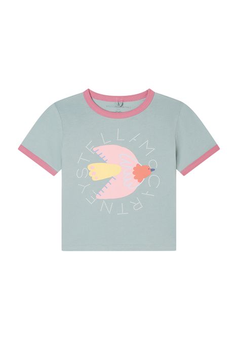T- shirt con logo STELLA MC CARTNEY KIDS | TX8A91 Z0434923